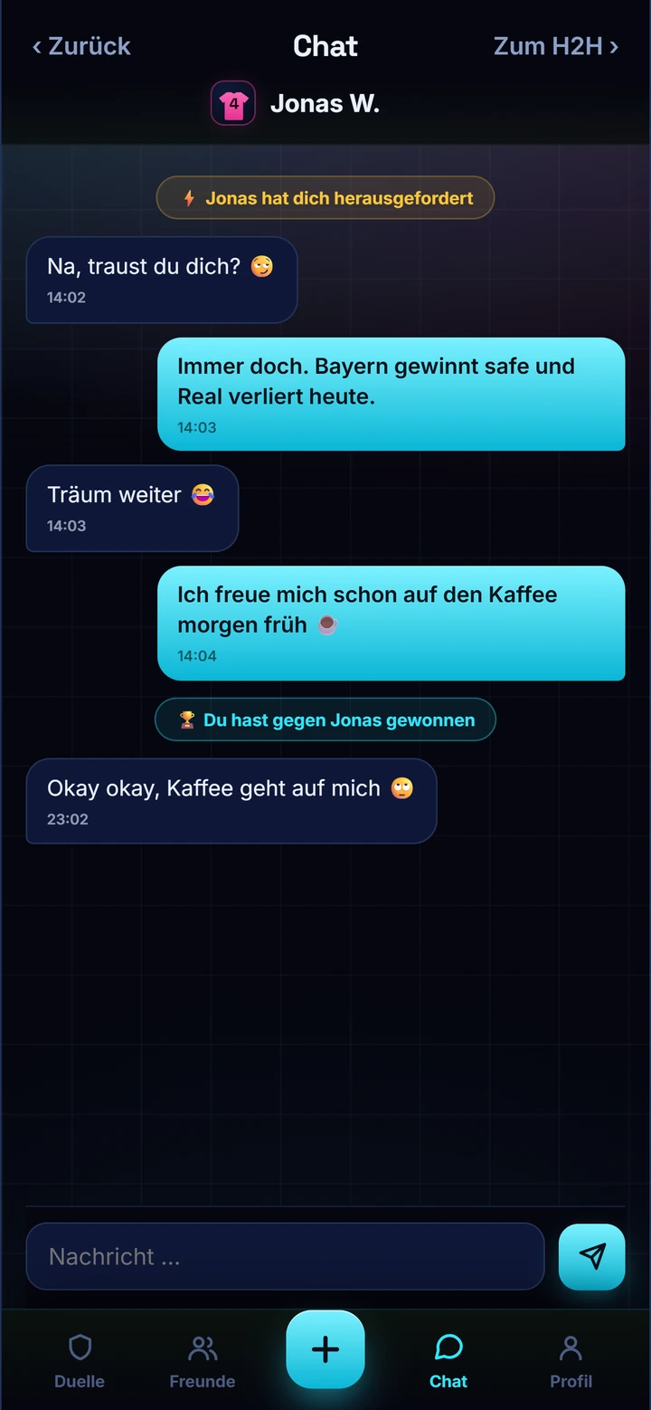 Chat zum Duell